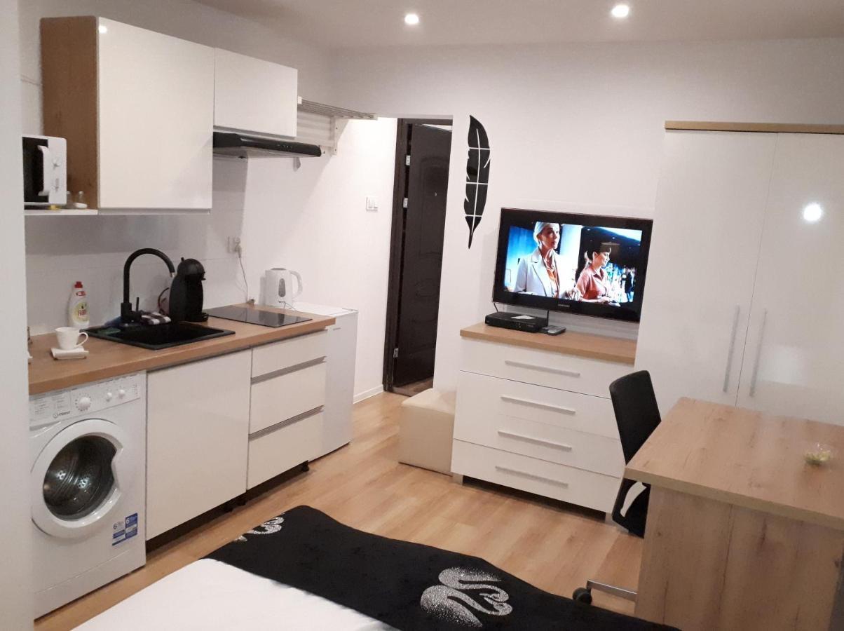 Apartamenty Centrum Panoramiczna Mala Dwojka Swan Labedz Promenada Klimatyzacja Lodowa Kielce Exteriör bild